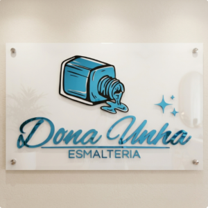 Placas 120x80cm  - Acrílico personalizado