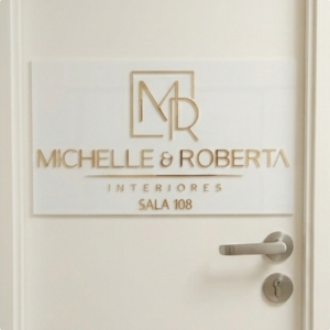 Placas 120x120cm - Acrílico personalizado